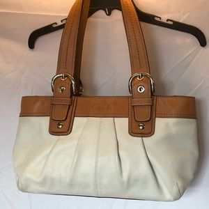 Leather Coach Bag